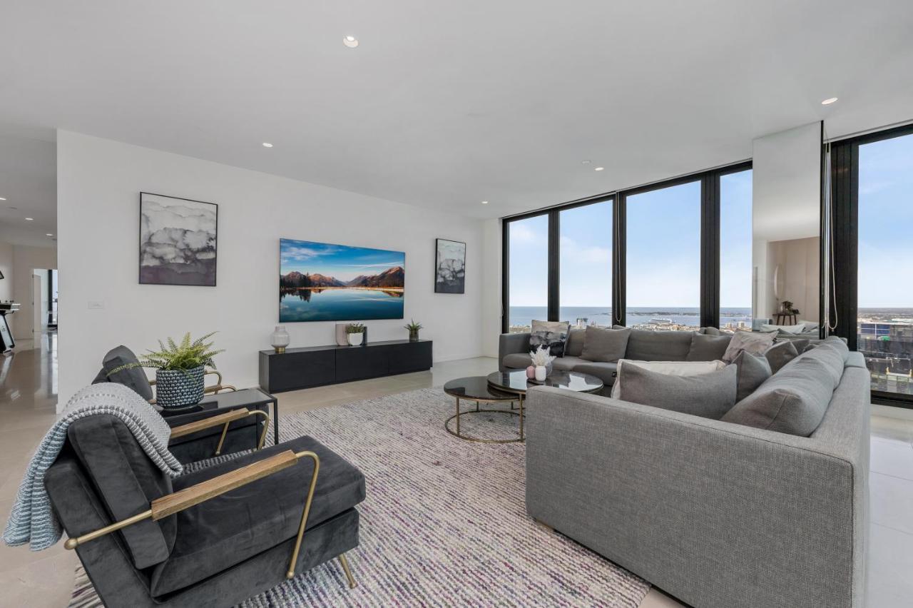 Melbourne City Apartments Panoramic Skyview Penthouse Luaran gambar
